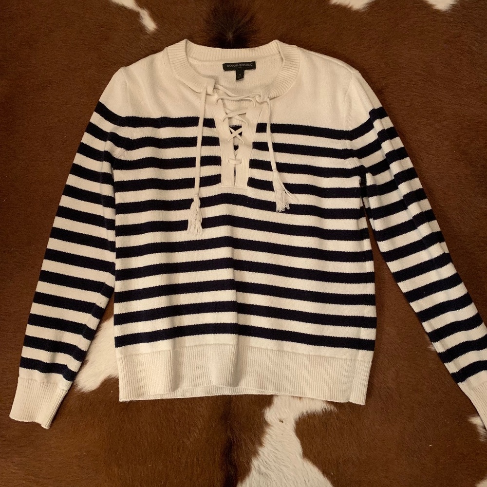 Banana Republic Striped Sweater